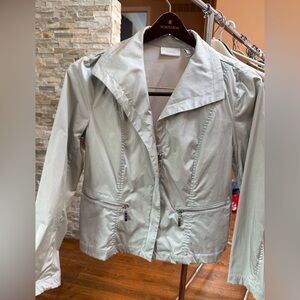 Chico's Women's Light Gray Utility Jacket